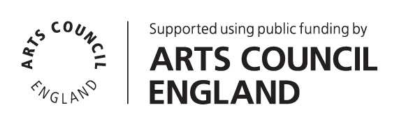 Supported using public funding by Arts Council England